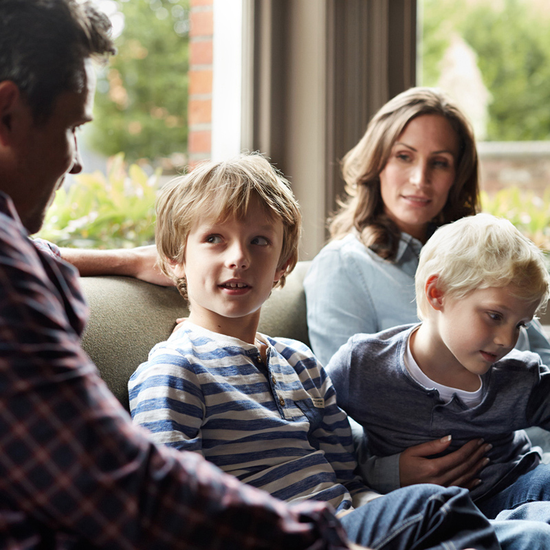 Picture of family meeting